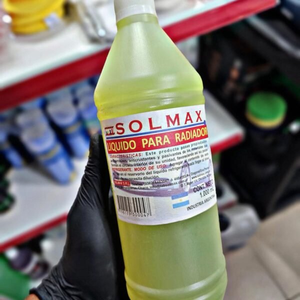 SOLMAX LIQUIDO REFRIGERANTE AMARILLO X 1LT