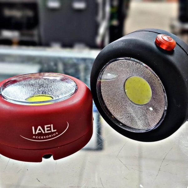 LUZ PORTATIL COB 3W REDONDO