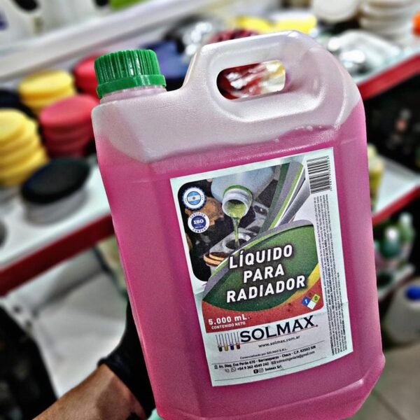 SOLMAX LIQUIDO REFRIGERANTE ROSA X5LT