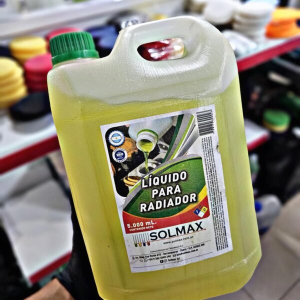 SOLMAX LIQUIDO REFRIGERANTE AMARILLO X 5 LT