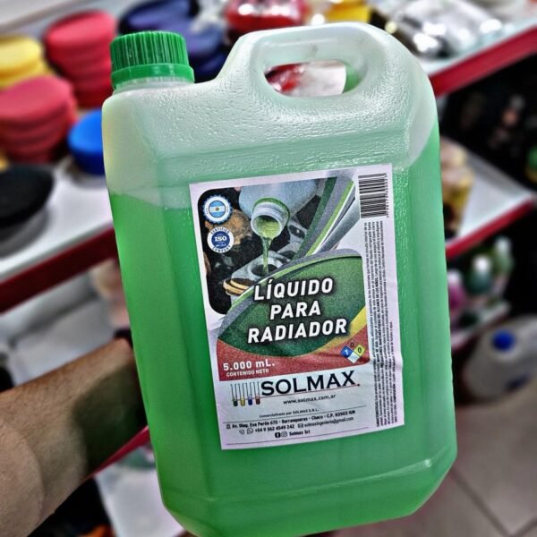 SOLMAX LIQUIDO REFRIGERANTE VERDE X 5 LT