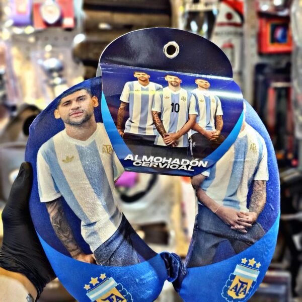 ALMOHADON CERVICAL CUELLO CUTI - MESSI - ALEXIS