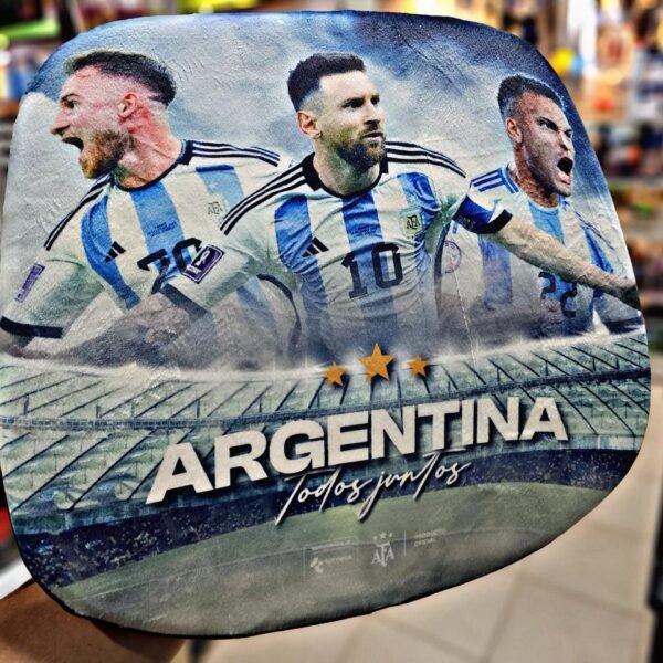 ALMOHADON PARA ASIENTO MESSI - ALEXIS - LAUTARO