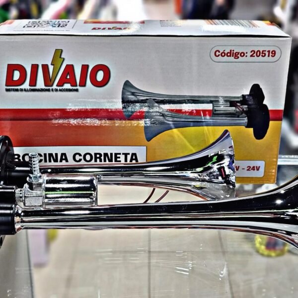 BOCINA AIRE CORNETA DOBLE 12V