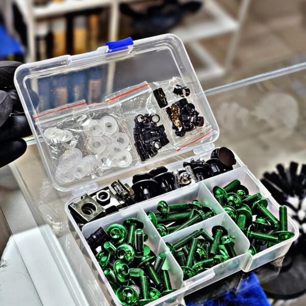 KIT TORNILLOS X 177 PIEZAS VERDE MPCT