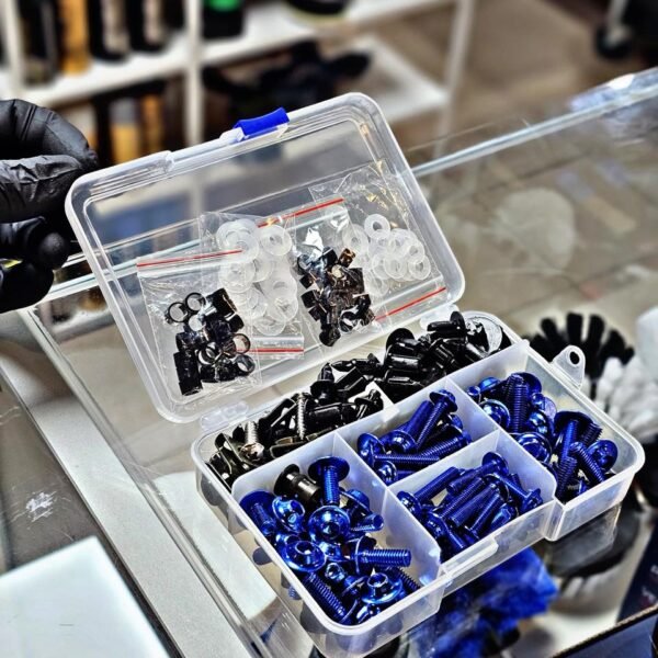 KIT TORNILLOS X 177 PIEZAS AZUL MPCT