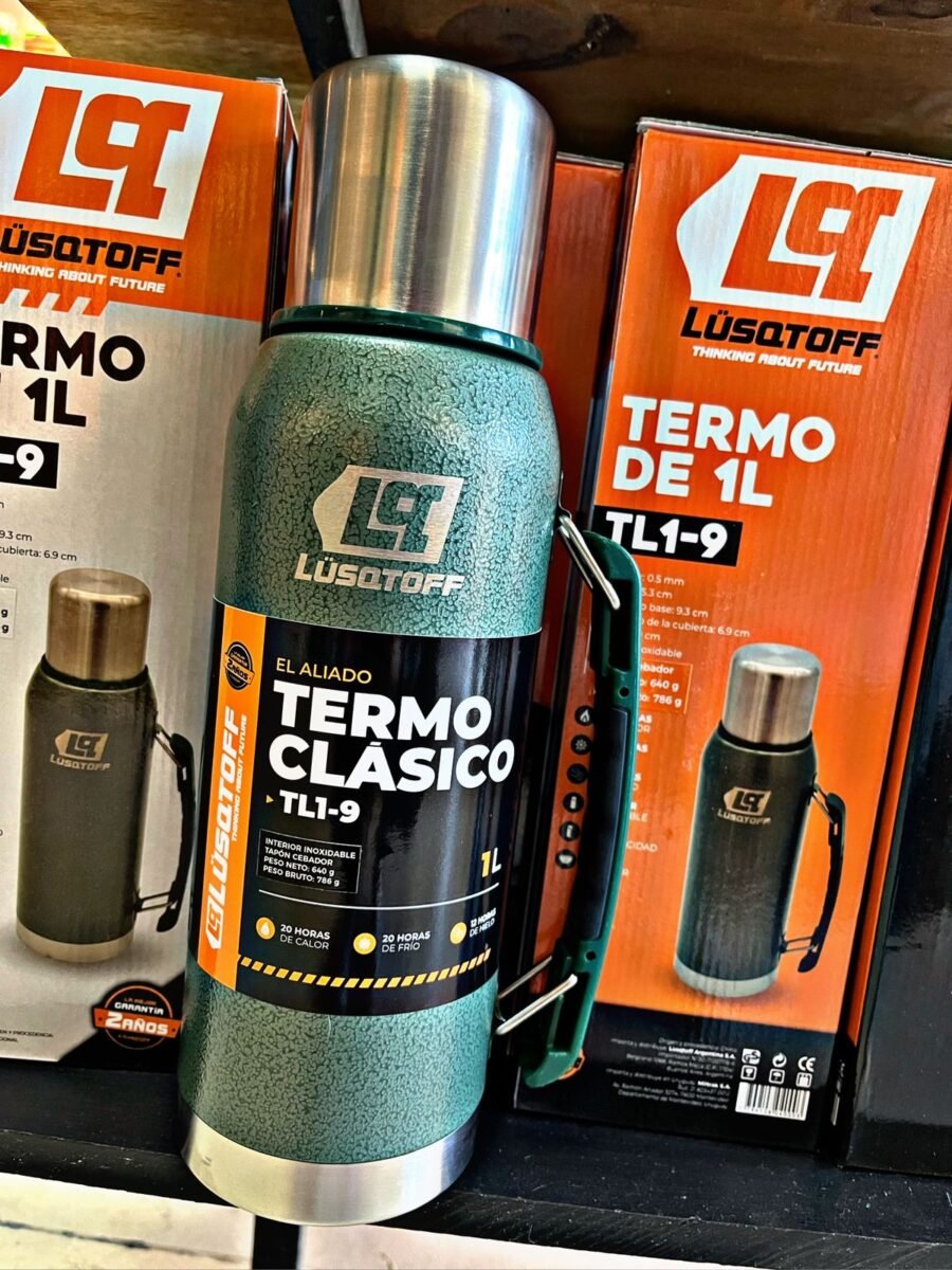 Lusqtoff Termo Inoxidable 1Lt