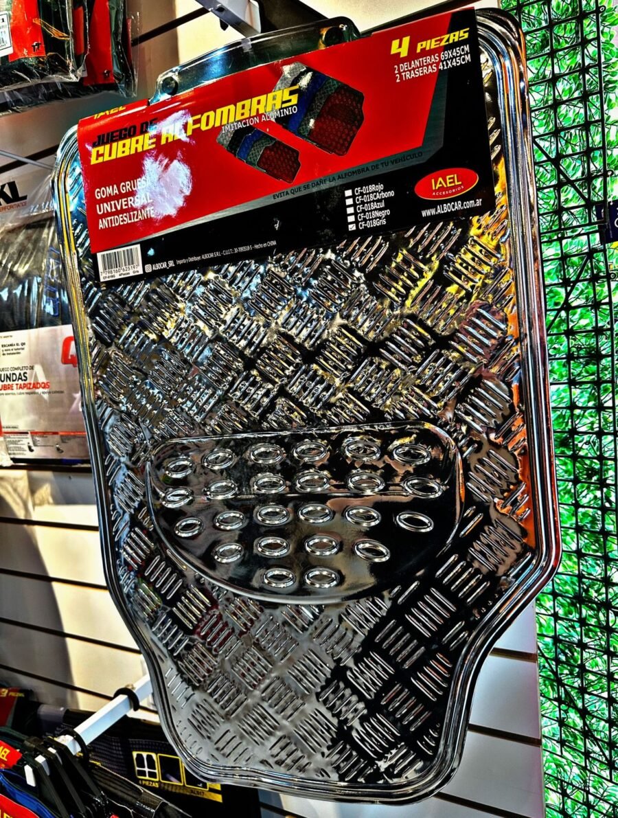 CUBRE ALFOMBRA TUNING GRIS
