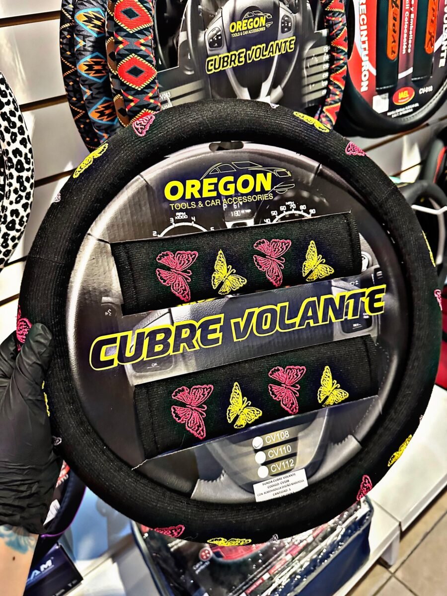CUBRE VOLANTE OREGON BUTLERFLY MARIPOSAS