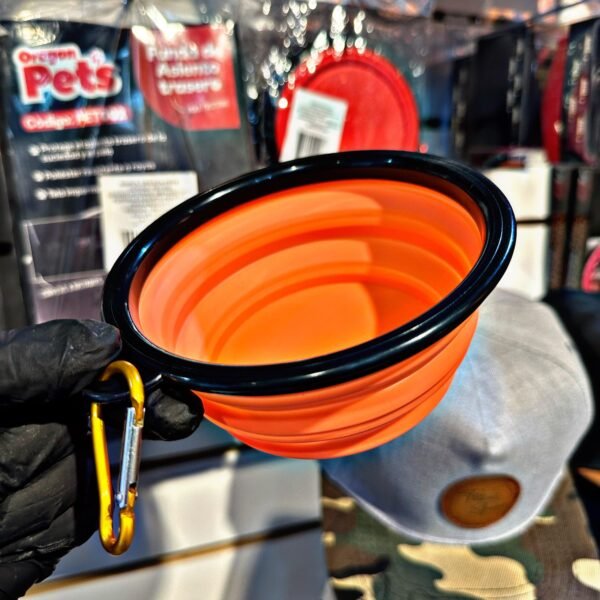 BOWL PARA MASCOTAS NARANJA