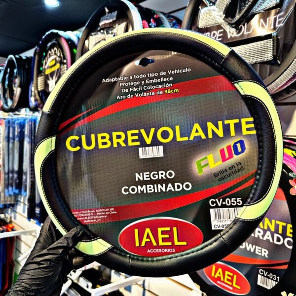 CUBRE VOLANTE IAEL FLUOR VERDE