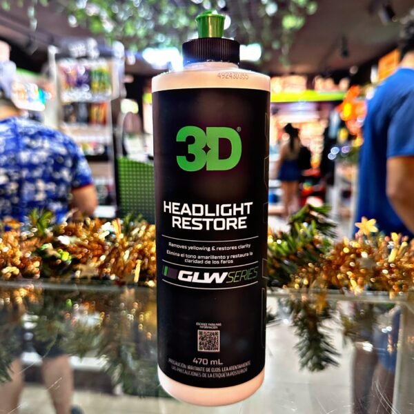 GLW HEADLIGHT RESTORER - 16Oz