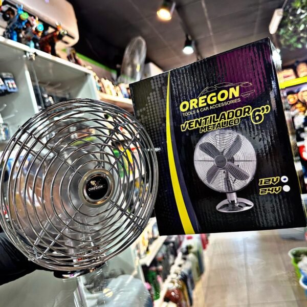 VENTILADOR METALICO 6" 12V
