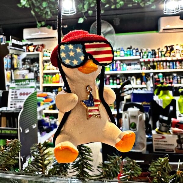 PATITIO COLGANTE AMERICAN DREAM CON GAFAS