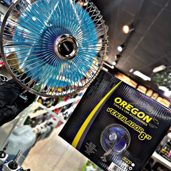 VENTILADOR METALICO 8" 24V