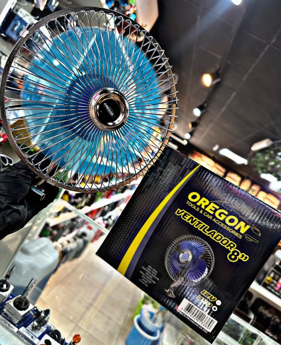VENTILADOR METALICO 8" 24V