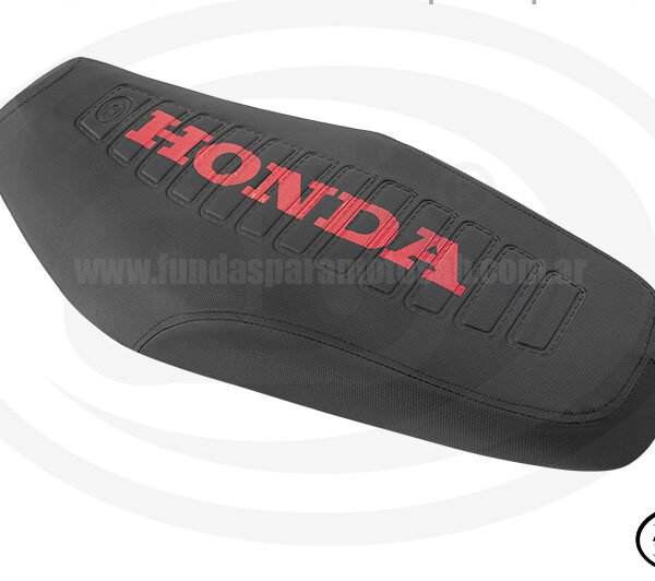 FUNDA HONDA WAVE 110 S / NEGRO / ROJO / HONDA
