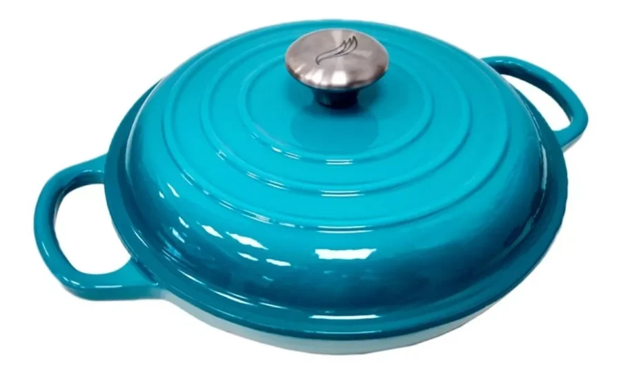 LAFFITTE HOME OLLA ESMALTADA JADE 26CM - Imagen 2
