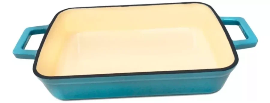 LAFFITTE HOME ASADERA ESMALTADA JADE 30x22cm