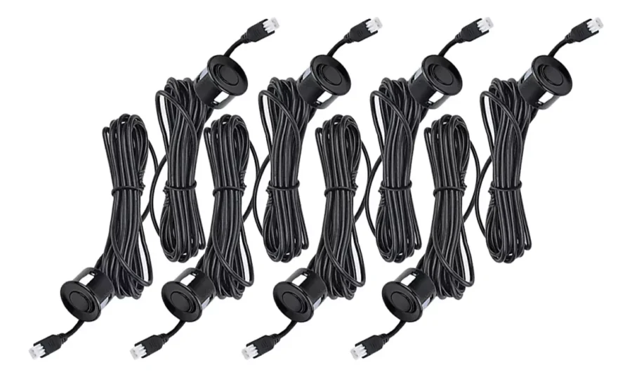 KIT SENSORES DE ESTACIONAMIENTO CON DOSPLAY NEGRO 8 PIEZAS - Imagen 3