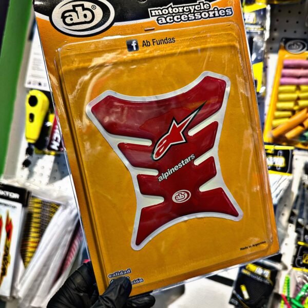 PROTECTOR TANQUE  ALPINESTAR CORTO ROJO