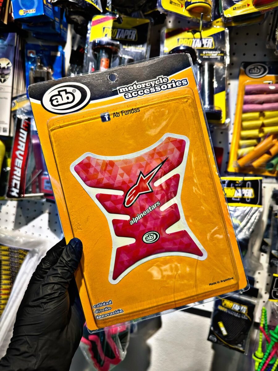 PROTECTOR TANQUE  ALPINESTAR CORTO ROSADO