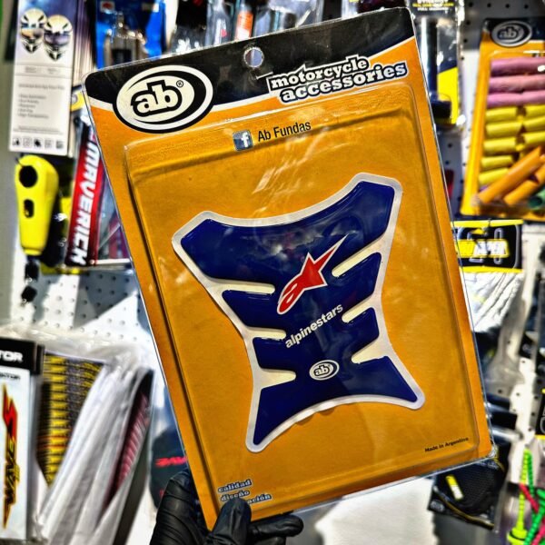 PROTECTOR TANQUE ALPINESTAR CORTO AZUL