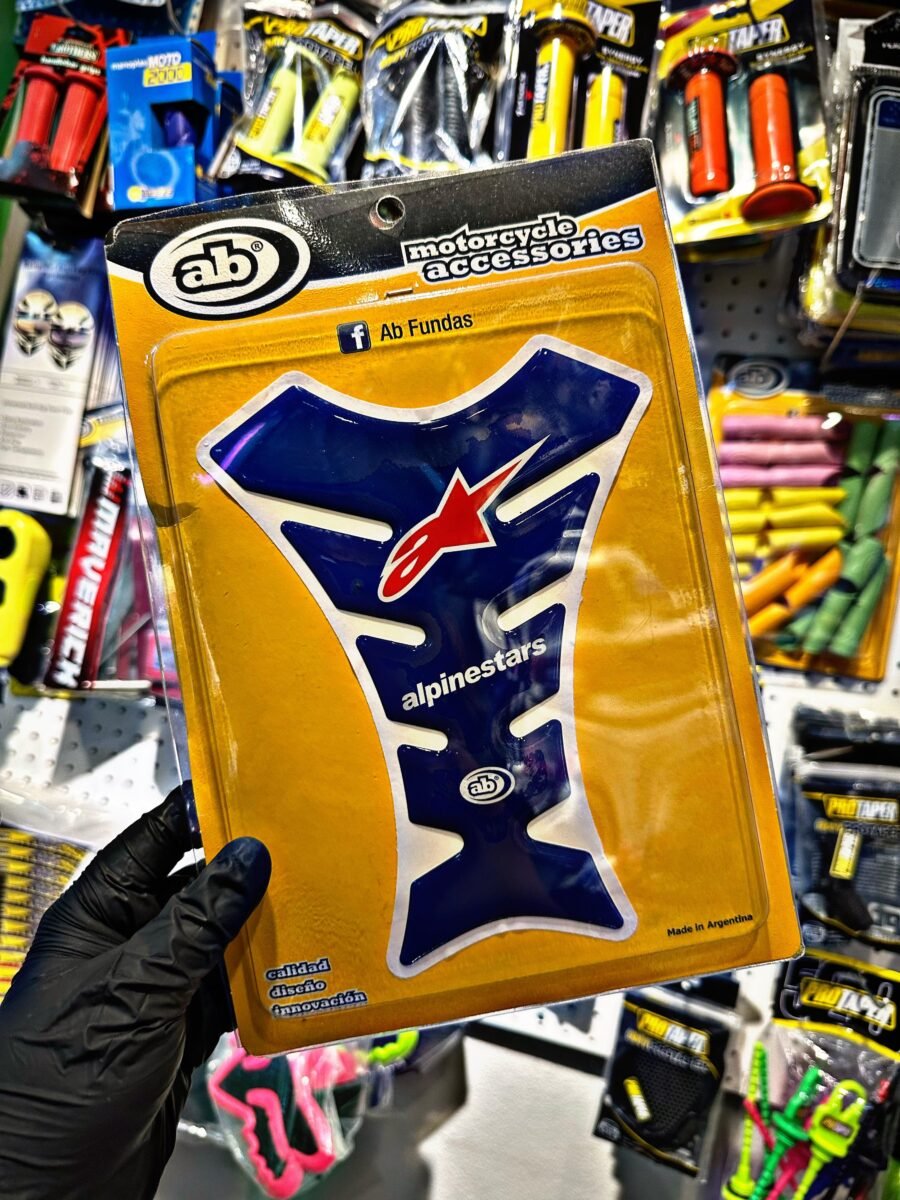 PROTECTOR TANQUE ALPINESTAR LARGO AZUL