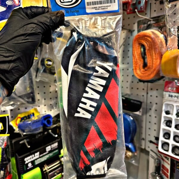 CUBRE AMORTIGUADOR YAMAHA ROJO