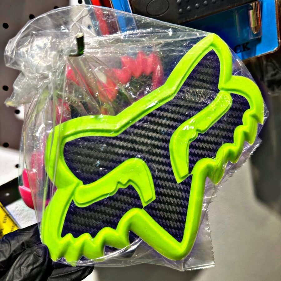 TAPA GANCHO FOX AMARILLO FLUOR