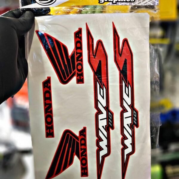 CALCO HONDA WAVE 110S ROJA (KIT)