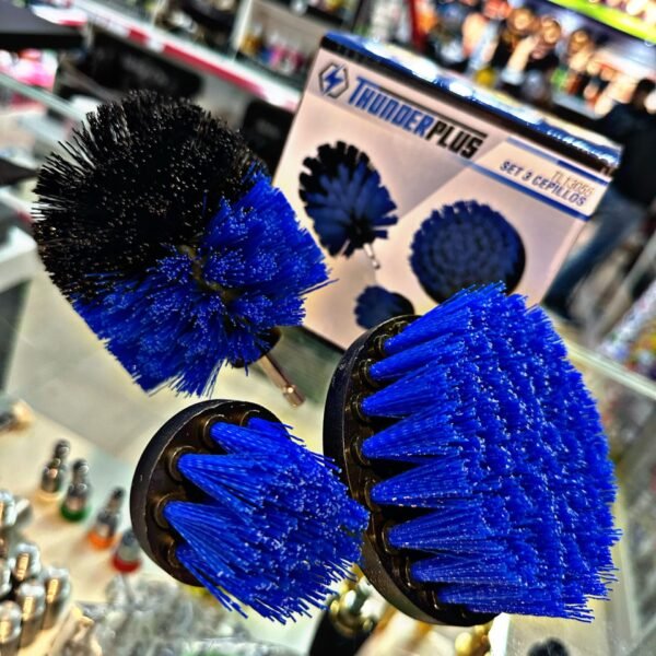 THUNDER SET X3 CEPILLOS PARA TALADRO