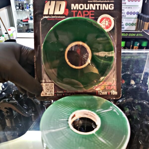 CINTA DOBLE FAZ 3D DE SILICONA 12MMX10MT