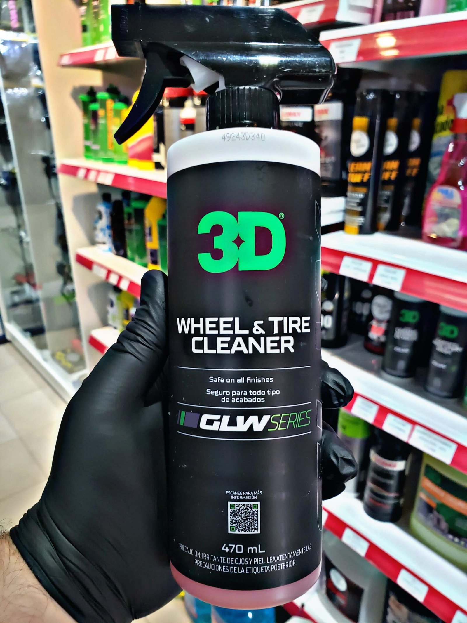 GLW WHEEL & TIRE CLEANER - 16Oz