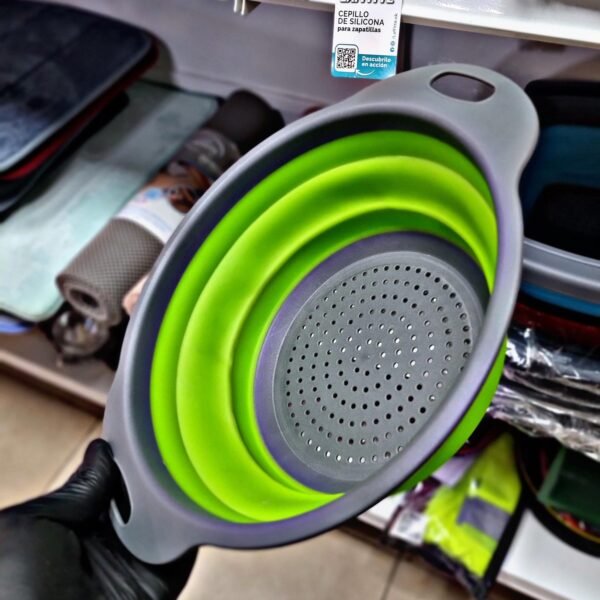 MP HOME COLADOR REDONDO PLEGABLE 29X24CM