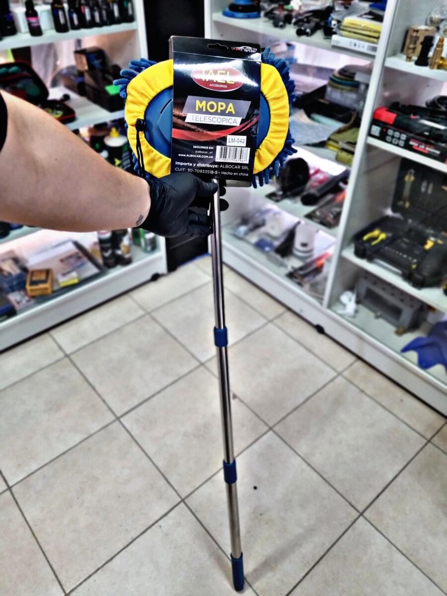 MOPA TELESCOPICA DE MICROFIBRA IAEL 52-110CM