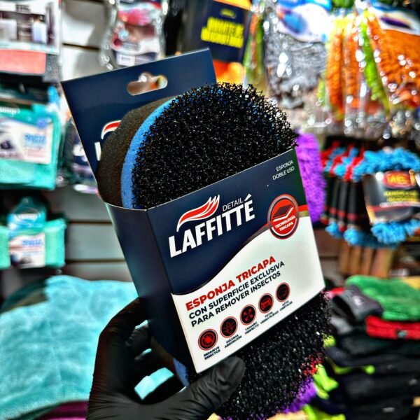 ESPONJA DOBLE LAVADO + REMOVEDOR BICHOS LAFFITTE