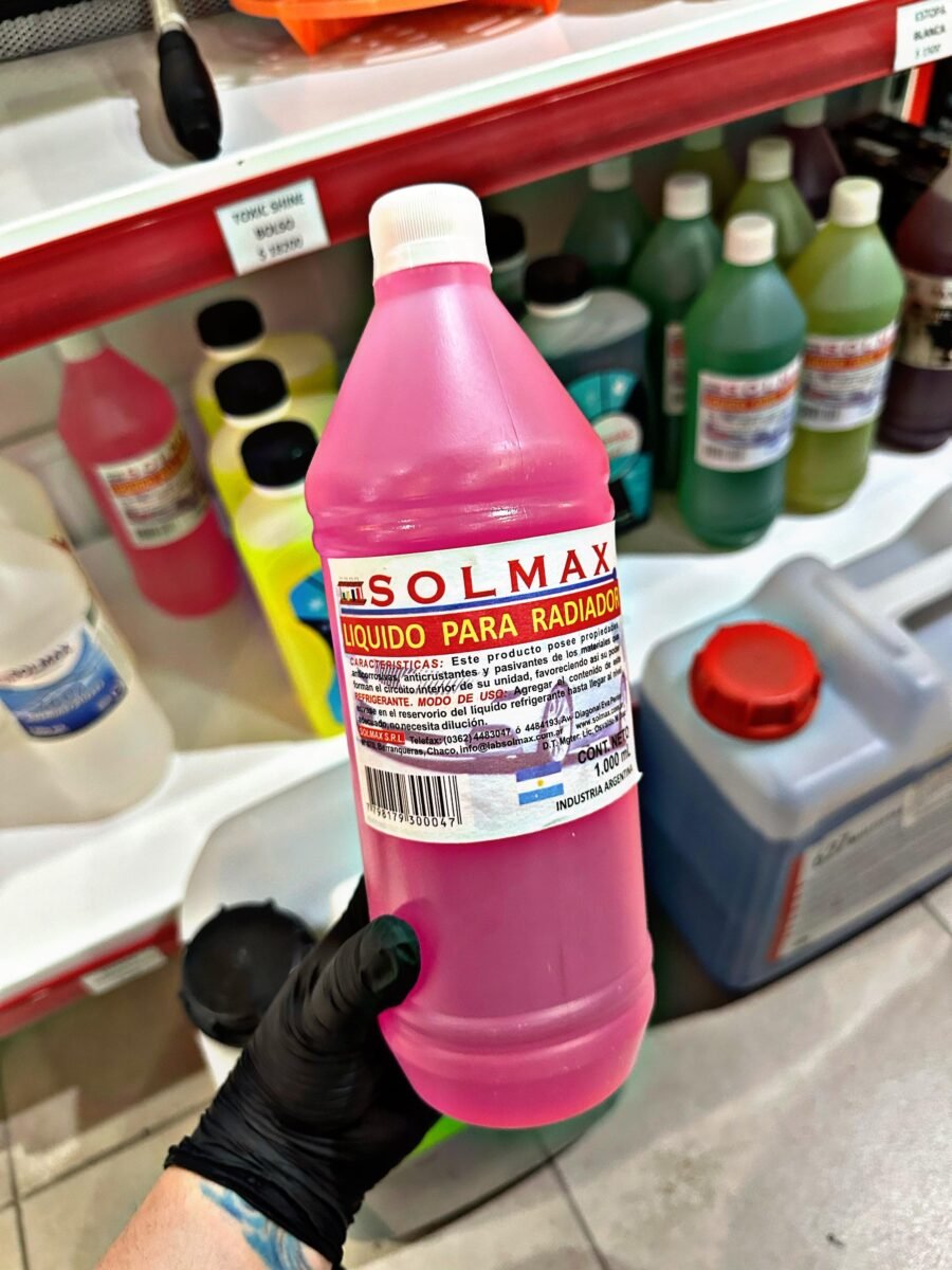 SOLMAX LIQUIDO REFRIGERANTE ROSA  X1LT