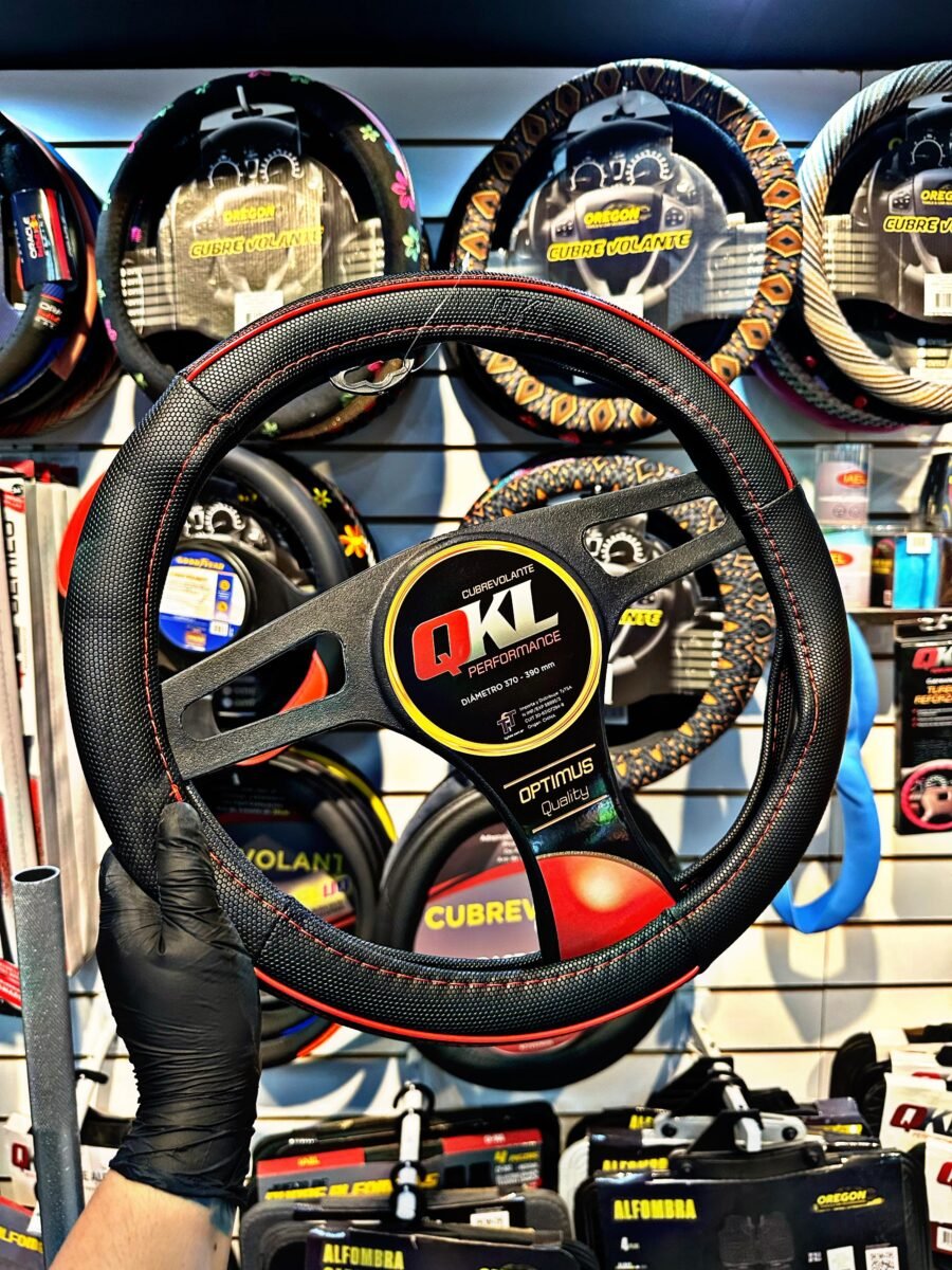 CUBRE VOLANTE OPTIMUS WIRE NG/Rojo
