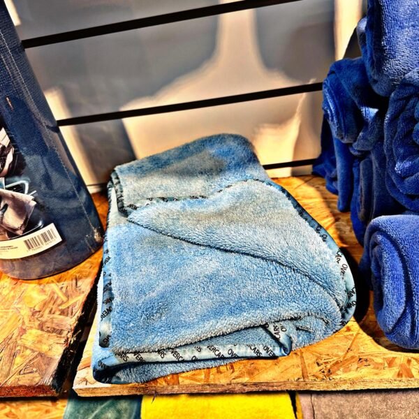 MICROFIBRA OVERCARS CELESTE 60x90 800GSM