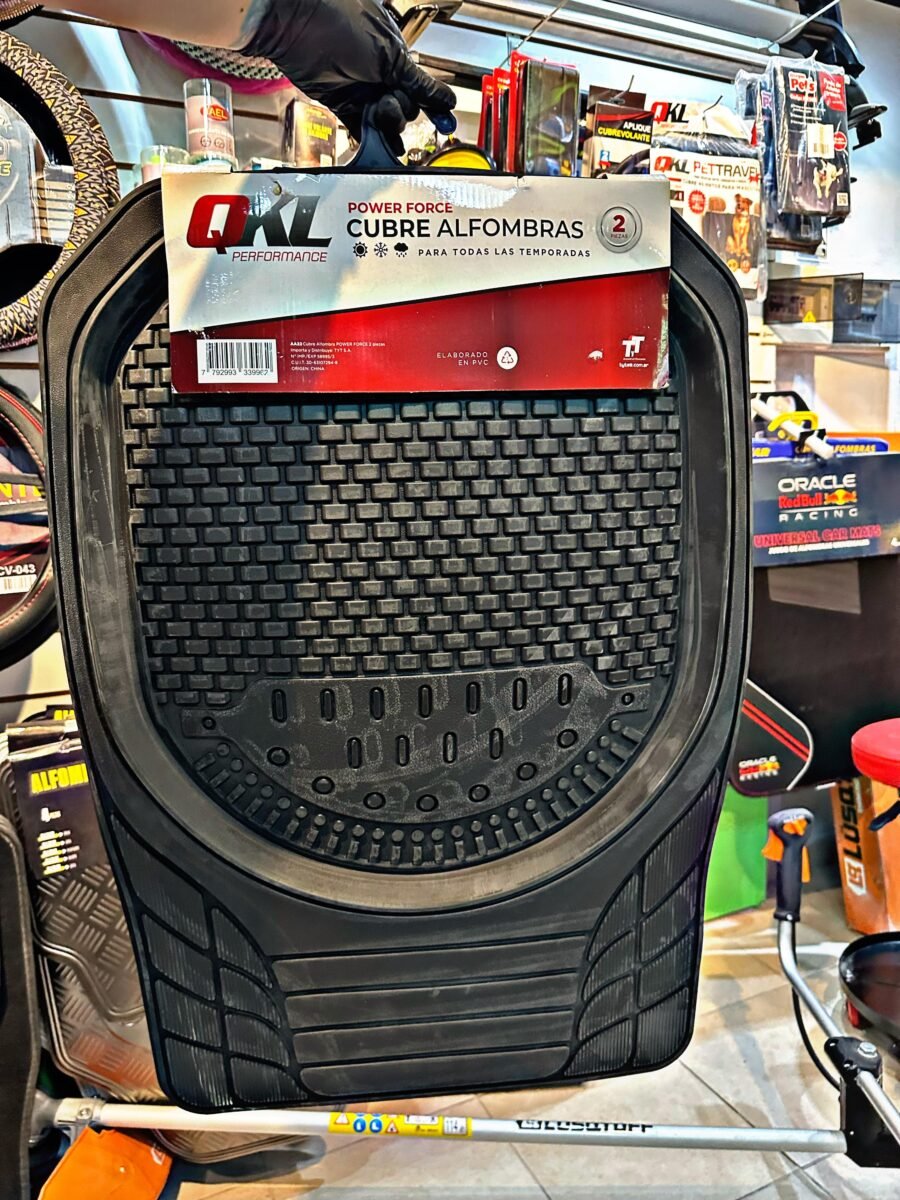CUBRE ALFOMBRA POWER FORCE 2 PIEZAS