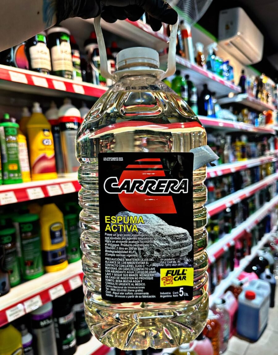 CARRERA SHAMPOO ESPUMA ACTIVA X5LT