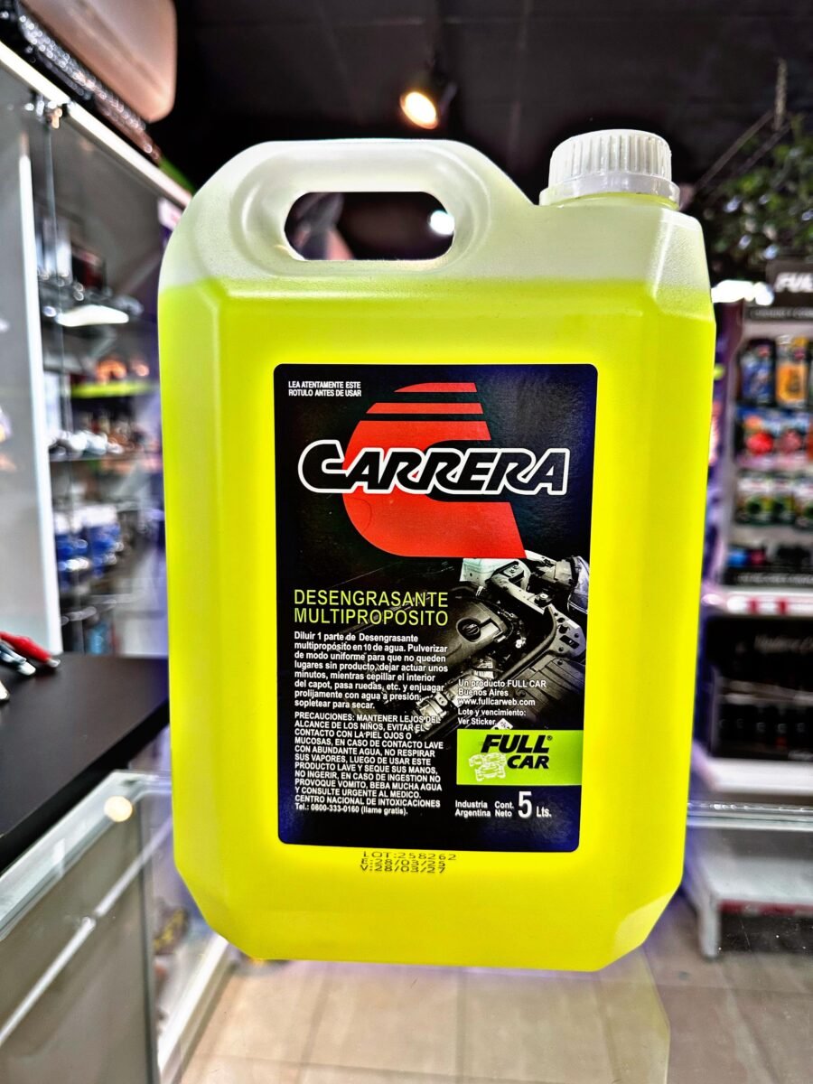 CARRERA DESENGRASANTE X5LT
