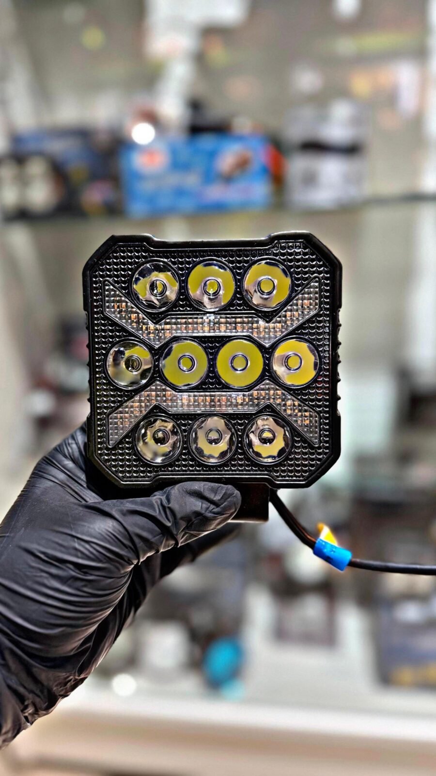 FARO CUADRADO 10 LED