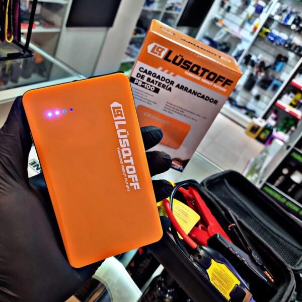 LUSQTOFF CARGADOR/ARRANCADOR MULTIFUNCION 6000