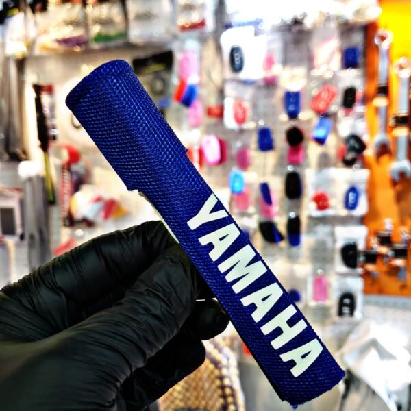 CUBRE PALANCA NEOPRENE YAMAHA AZUL/BLANCO