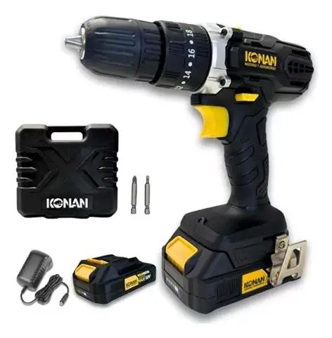 KONAN taladro bateria 12v 10mm Maletin