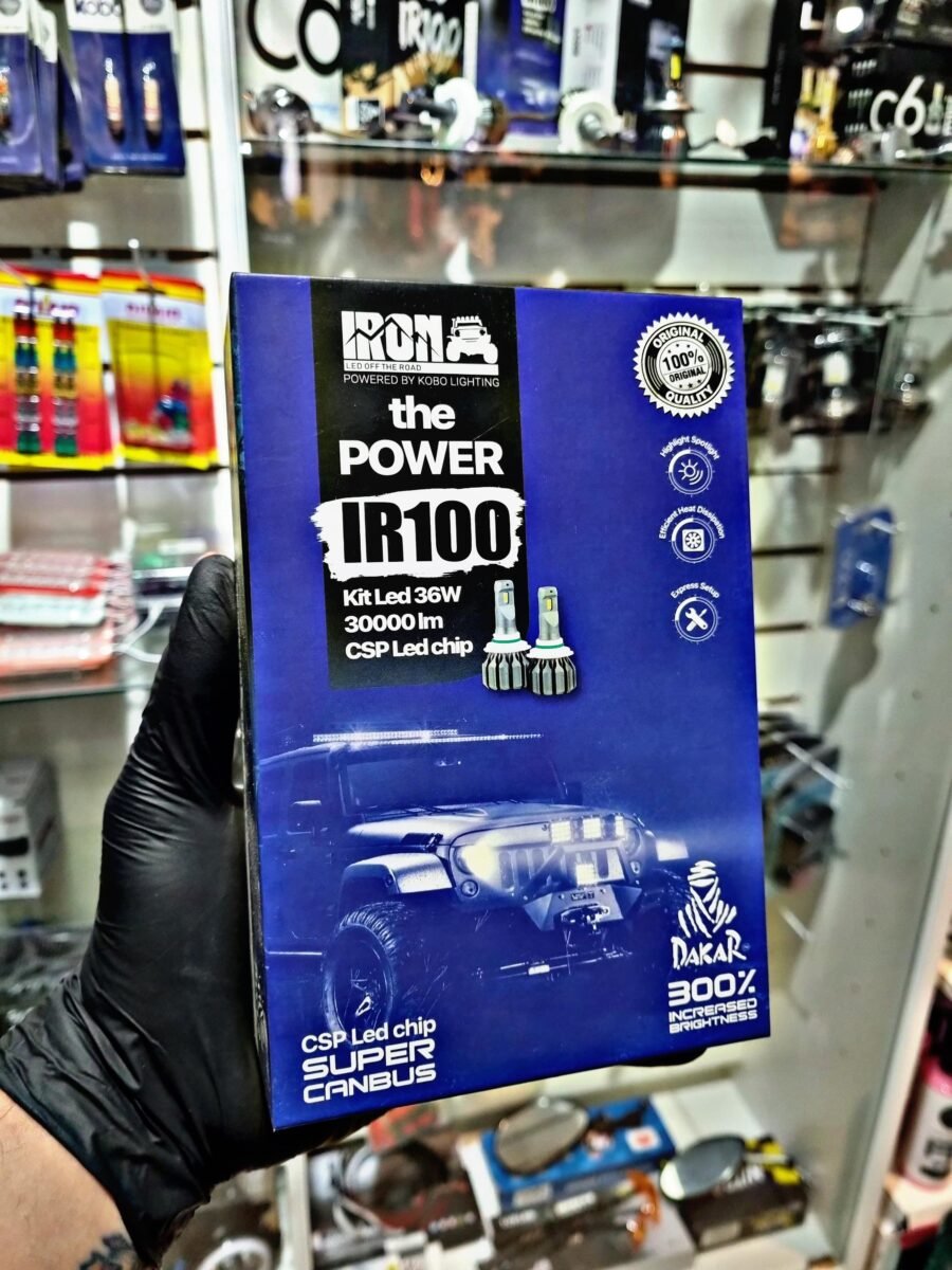 CREE LED IR100 CANBUS 9005 HB3 (CAJA AZUL)