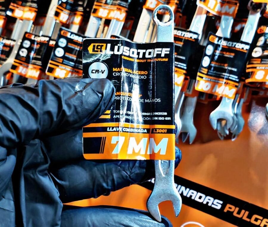LUSQTOFF LLAVE COMBINADA DE 7 MM