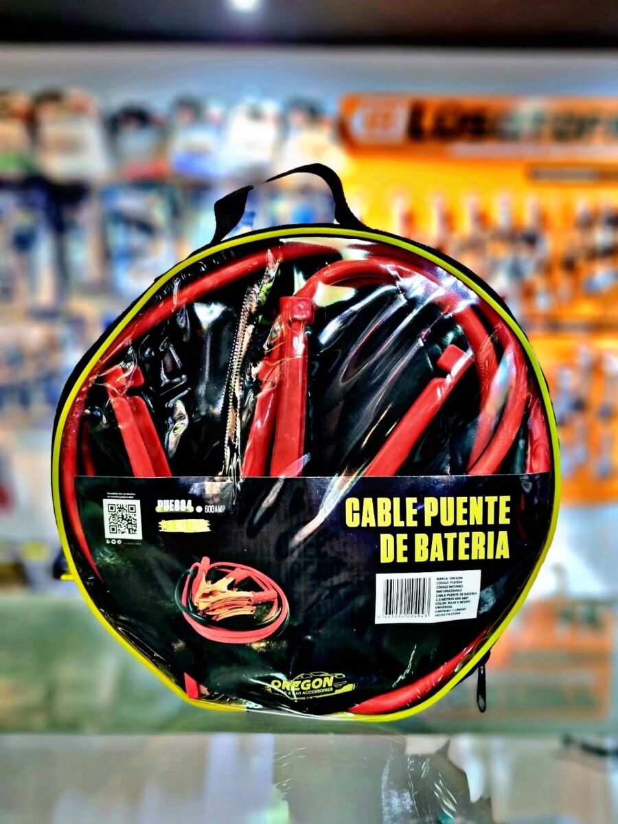 CABLE PUENTE DE BATERIA 2.5MT 600AMP